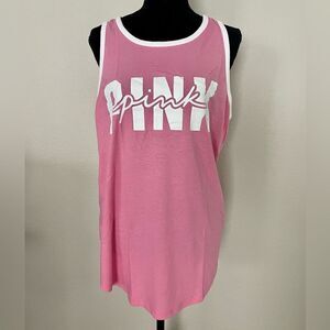 NWT PINK Victoria’s Secret Racerback Everyday Tank Top